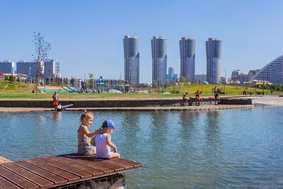    Благоустройство парка «Ходынское поле» © Страница Сергея Собянина в социальной сети "ВКонтакте"