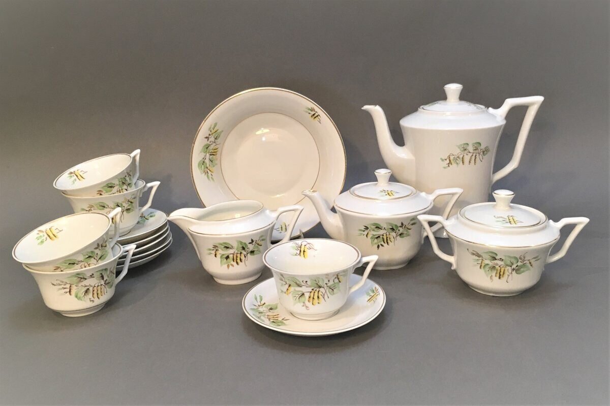 Кофейный сервиз "MAIJA" ("МАЙЯ"). RPF. Выпускался с 1930-х по 1950-е.