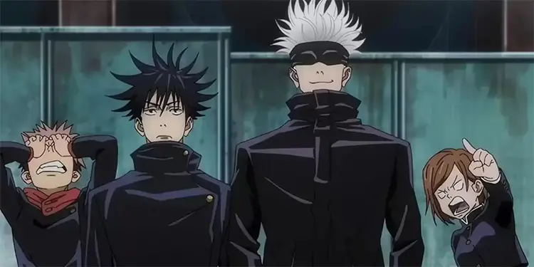 Кадр из аниме «Магическая битва» 