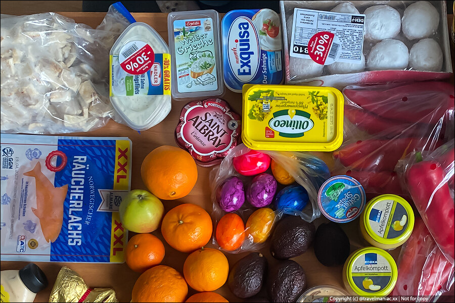Продукты из германии