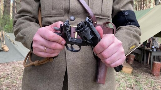 Самый знаменитый британкий армейский револьвер «Webley» стоял на вооружении с 1887 по 1963