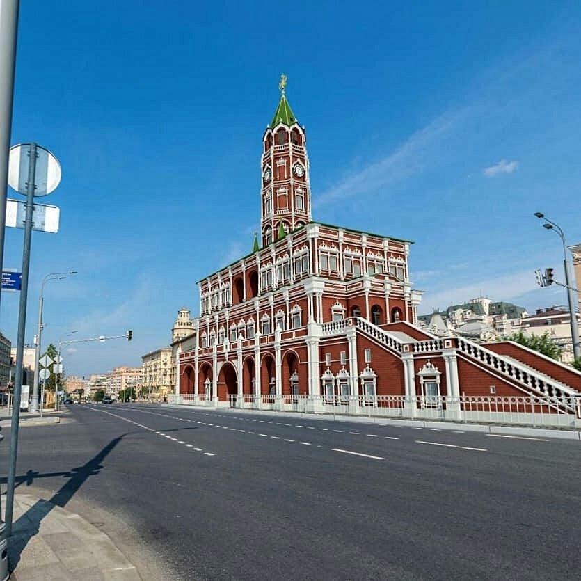 Предполагаемое восстановление Сухаревой башни.