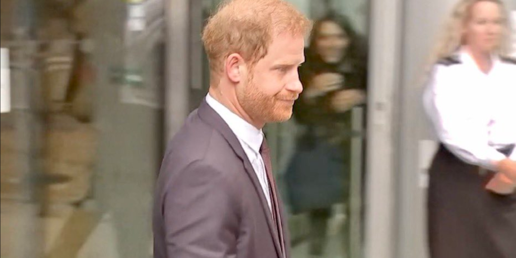 В суде принц Гарри был самим собой. Фото: Getty Images 