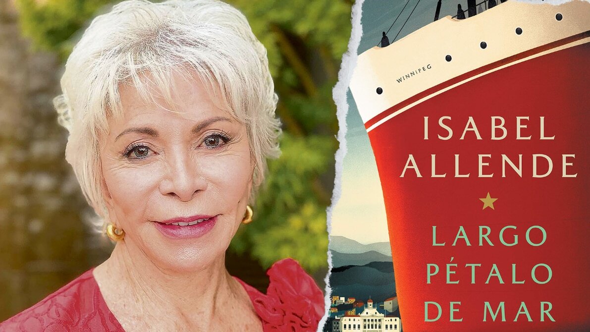 Исабель Альенде. Фото: https://www.eluniverso.com/entretenimiento/libros/recomendacion-literaria-largo-petalo-de-mar-de-isabel-allende-una-historia-de-amor-en-el-exilio-nota/