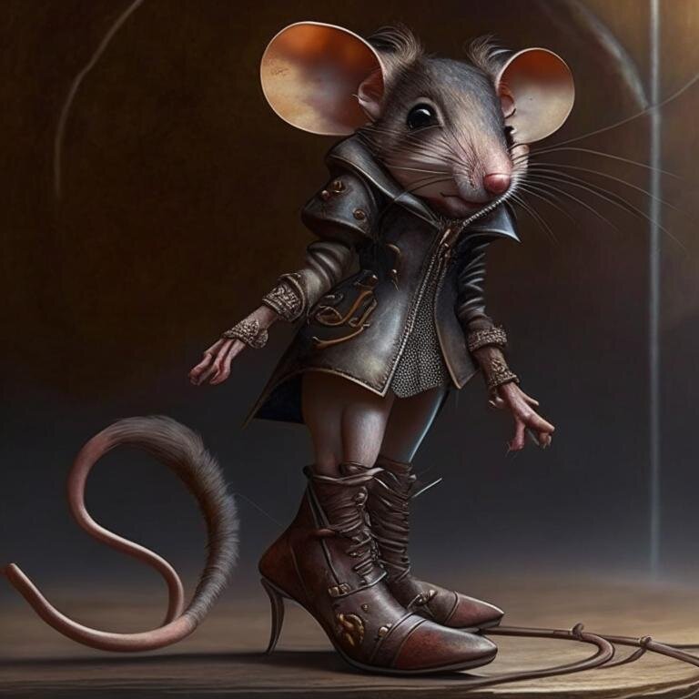 "Мышь в сарафане", И.И. Нейронкин