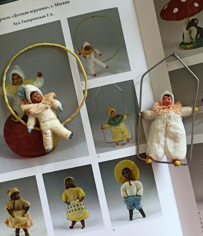 Ватная игрушка схема