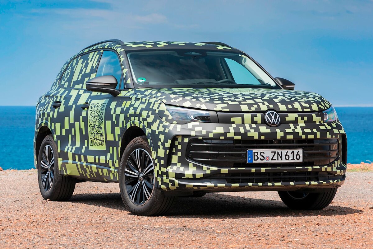 Первое официальное фото нового Volkswagen Tiguan 