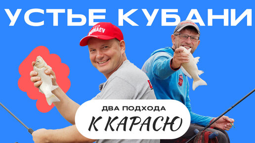 Две ДОНКИ на КАРАСЯ. Ловим около УСТЬЯ реки Кубань