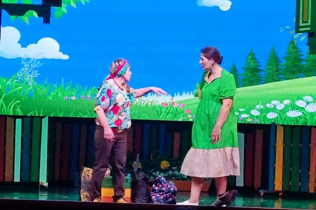    Игра актёров захватила внимание зала. Фото: Из личного архивa/ Надежда Баранова