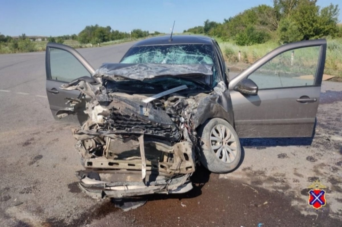    Владелица Datsun устроила аварию с тремя пострадавшими под Волгоградом