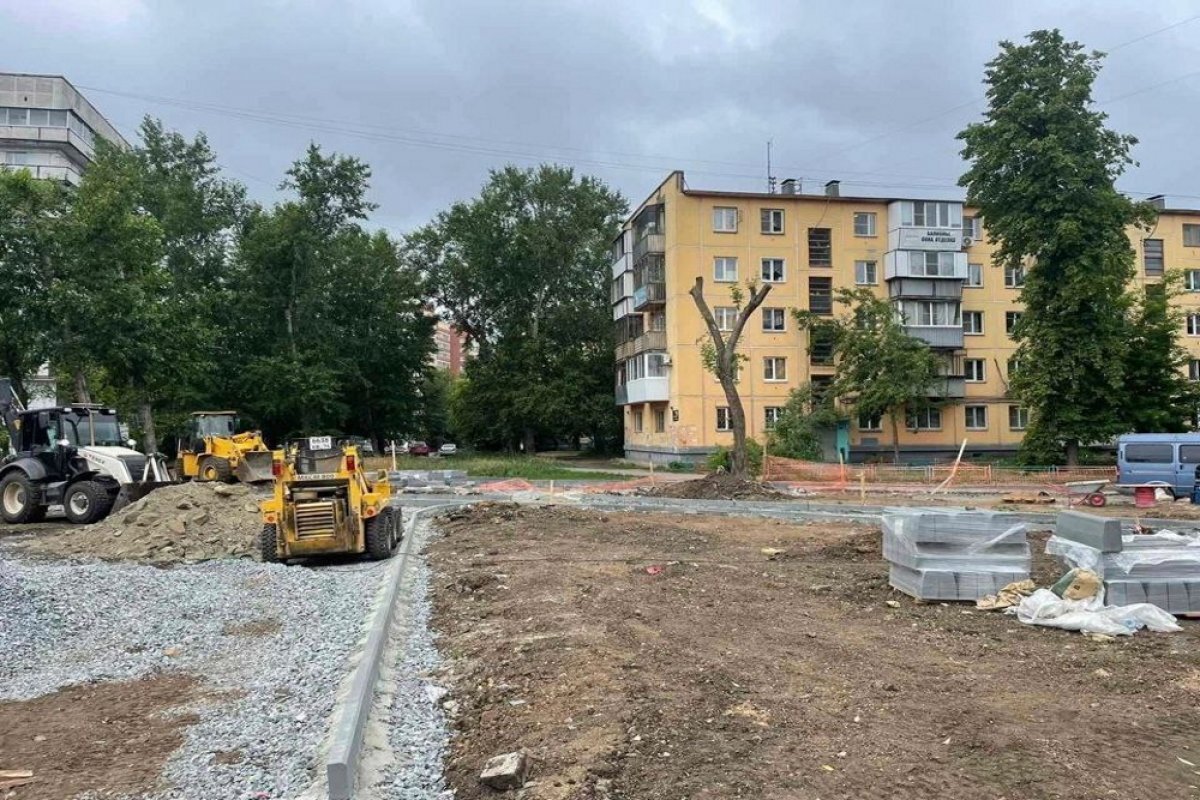    Новый сквер в Металлургическом районе Челябинска благоустроят к августу