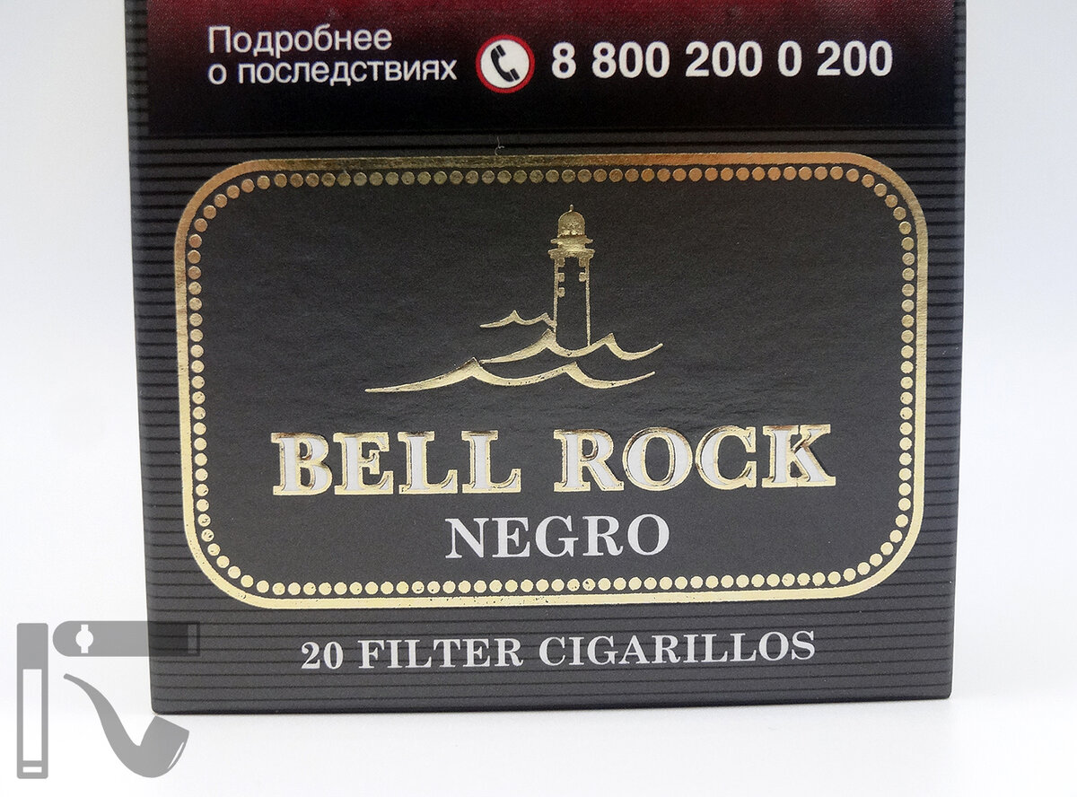 Сигариллы Bell Rock Negro. Фото: © канал "Уголок Курильщика"