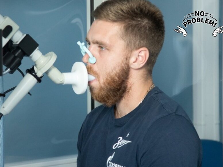 Сергеев на предсезонном обследовании 