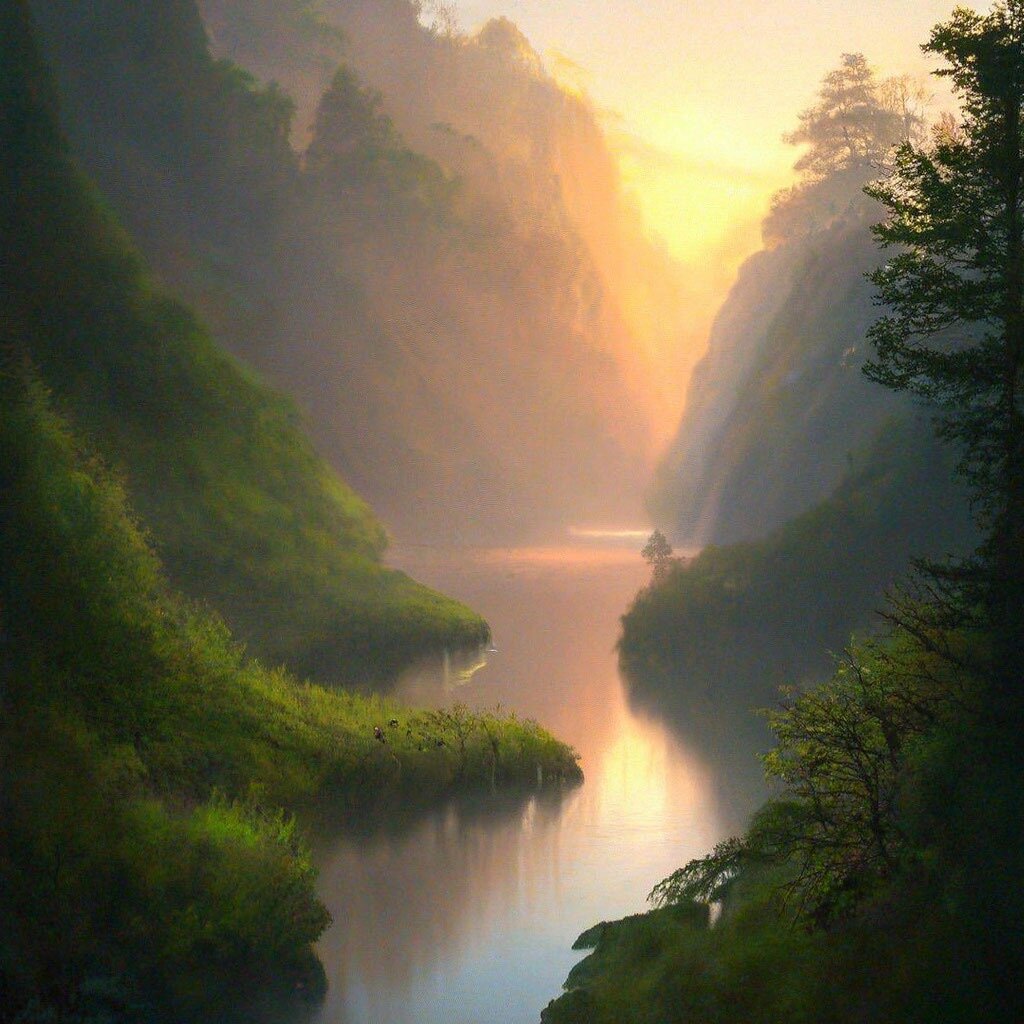 Умиротворяющий вид