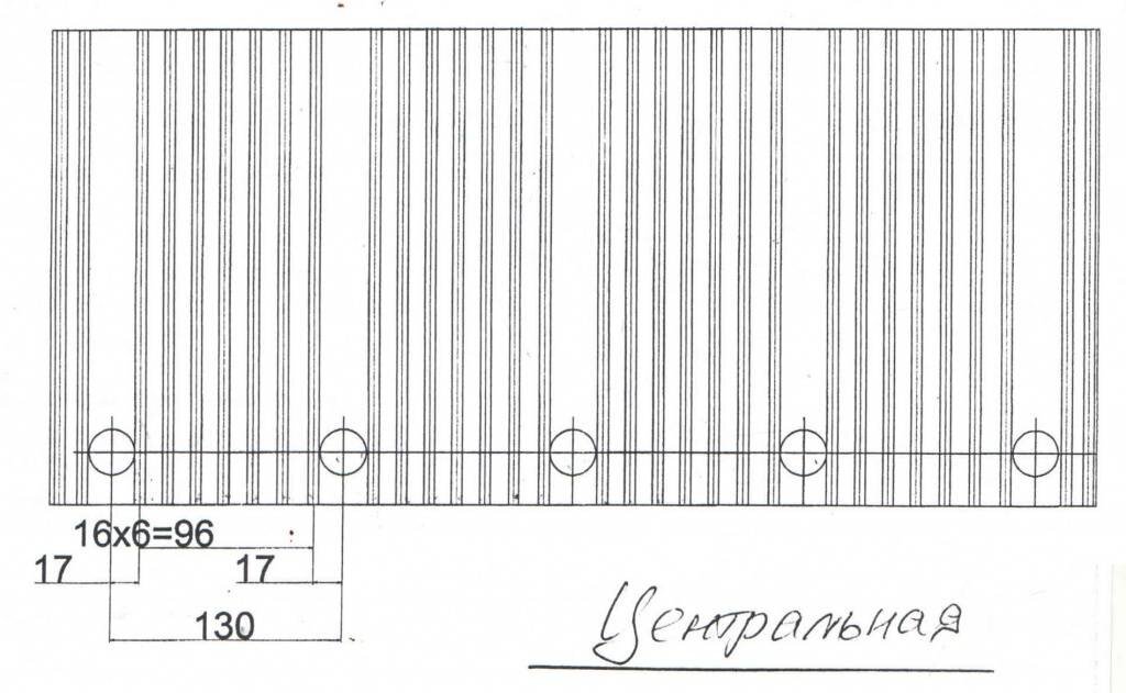 Ост пластины. Пластина скребка МАКДОН.