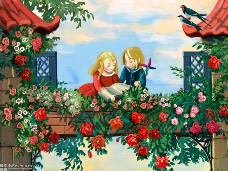 Правда, у Кая с Гердой на картинке красиво, а в реальности была постоянная темнота, грязь, вонь, болезни и прочие прелести раннего нового времени