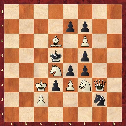 Ход белых. Мат в 4 хода.