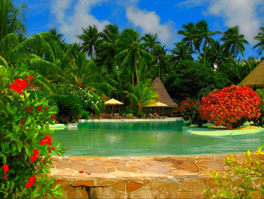 Бора-Бора остров. Райский остров Бора Бора. Гавайи Багамы. Мальдивы Гавайи.
