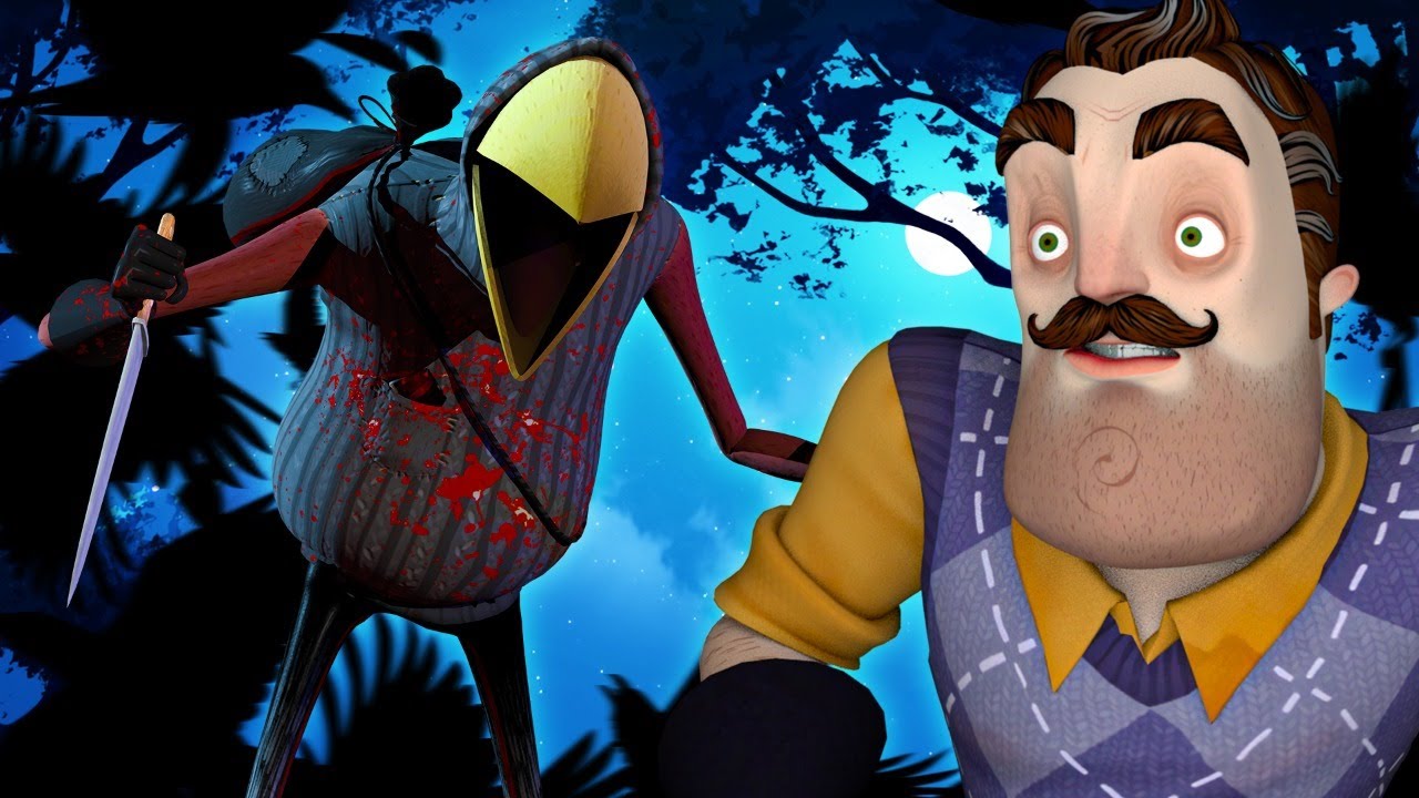 НОСТАЛЬГИЯ ПРИВЕТ СОСЕД - ВСПОМНИМ ВСЁ HELLO GUEST ВОРОН ОБНОВЛЕНИЕ HELLO  NEIGHBOR 2 HIDE & SEEK