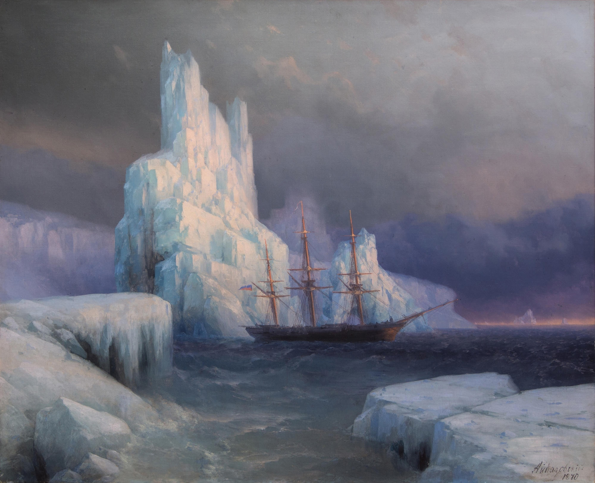 Айвазовский. Ледяные горы