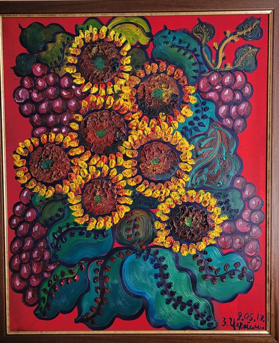 Зураб Церетели. Из серии "Я садовником родился...", 2017 год