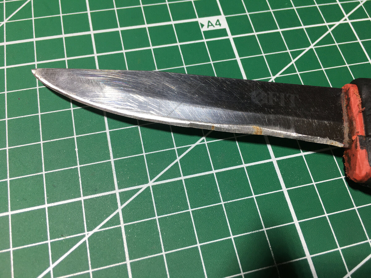 Этот нож мне предстоит отремонтировать, смотрите завра результат будете в шоке