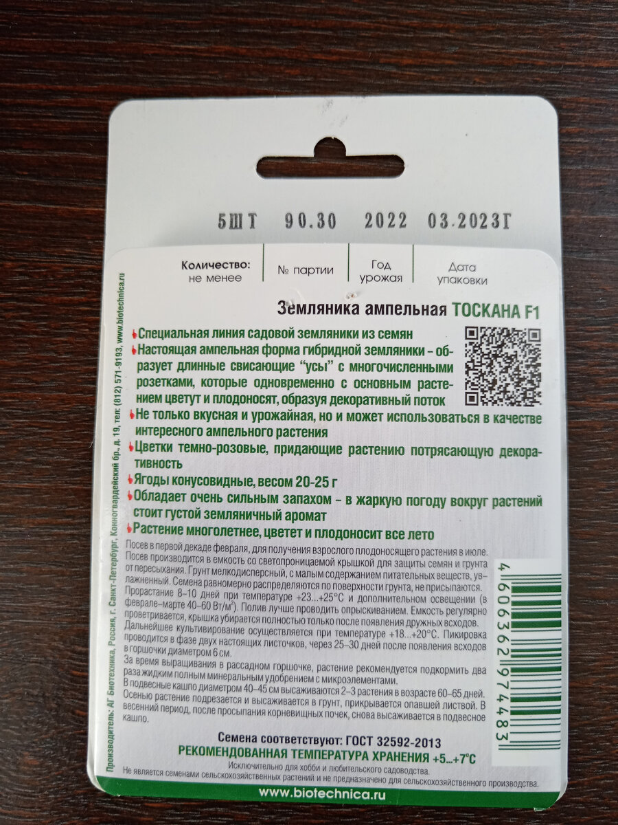 Часть 1. Земляника Тоскана. Выращивание дома на подоконнике. (описание  сорта, обзор семян, посадка, первые всходы-фото ). | ЦветничОК | Дзен