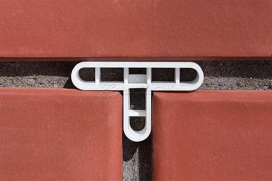 Крестик для плитки Невский Крепеж Т-образный 10,0 мм нейлон