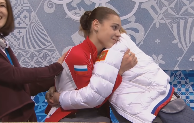 Аделина Сотникова и Елена Буянова. Зимние Олимпийские игры 2014.