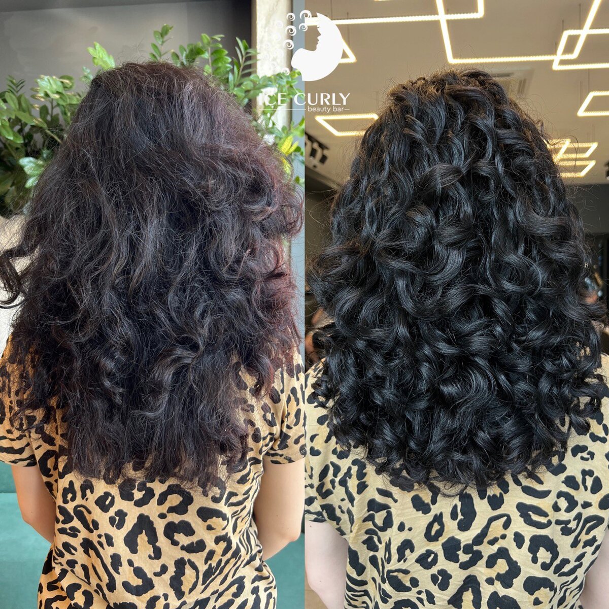 Кудри так по-разному могут выглядеть до укладки и после.