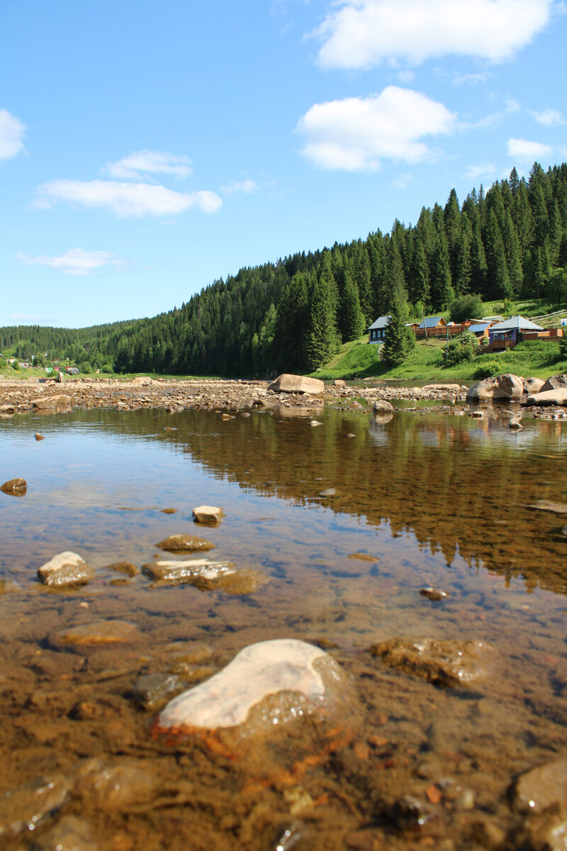 Дома в поселке Усьва