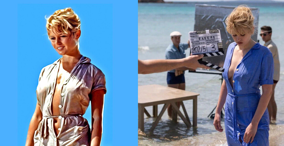 ББ в фильме и Нуньес в сериале