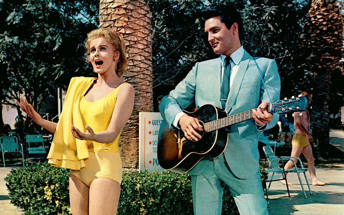 Кадр из фильма VIVA LAS VEGAS, Ann-Margret, Elvis Presley, 1964, фото: legion-media.ru