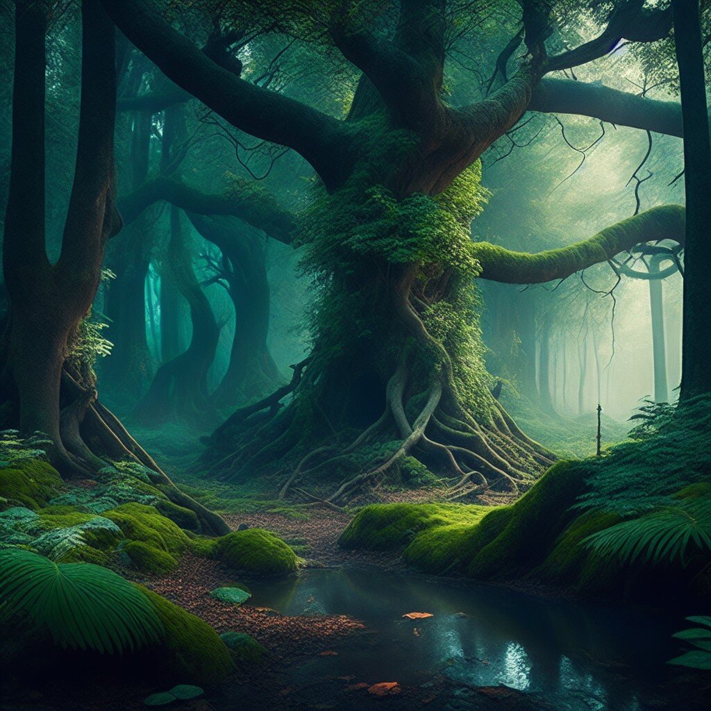 Древний лес