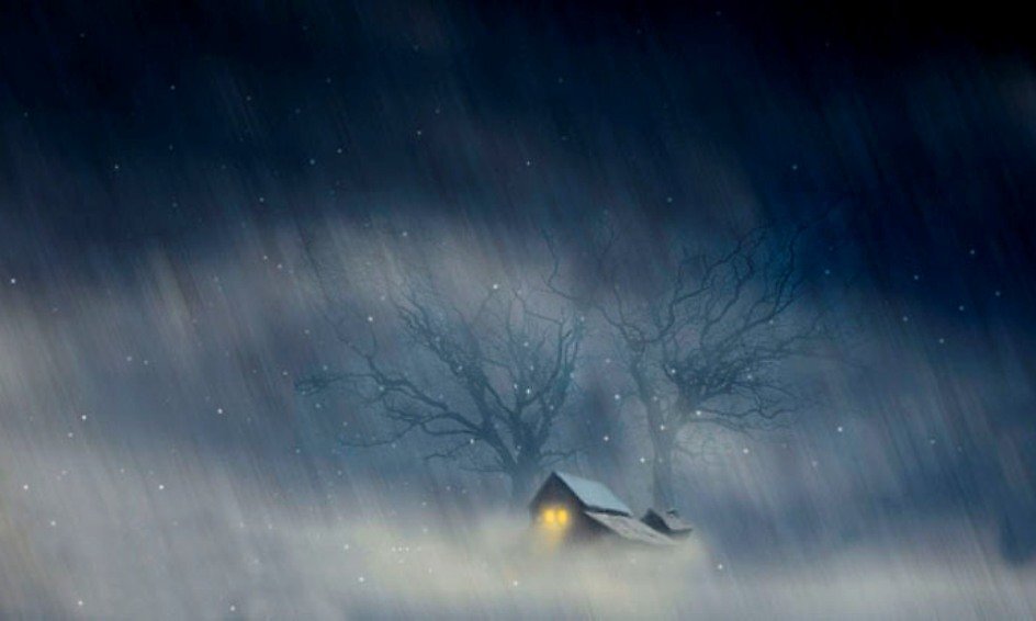 Глубокая зимняя ночь метель в доме ни. Зимняя буря. Метель ночью. Вьюга ночью. Зима метель.