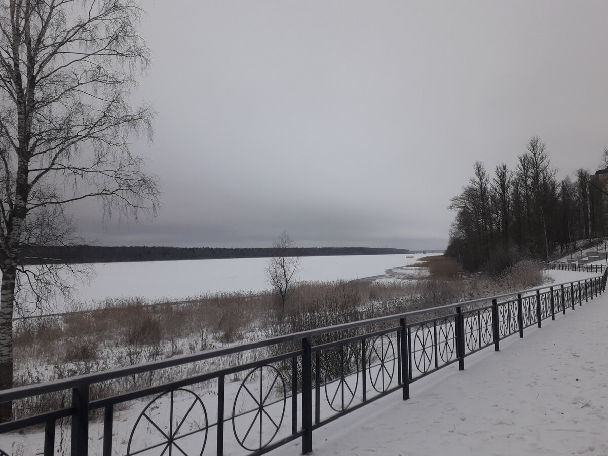 22 января 2023 10:20 Нева в городе Кировск