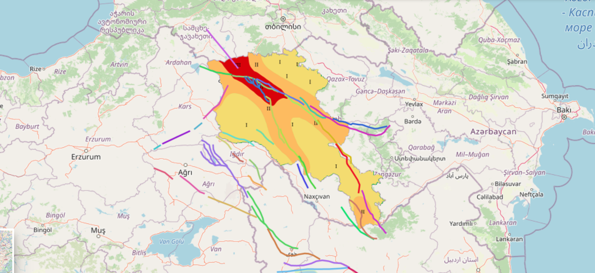 Республика армения районы. Армения на карте. Карта Армении картинка. Природные зоны Армении. Сейсмическая зона Армения.