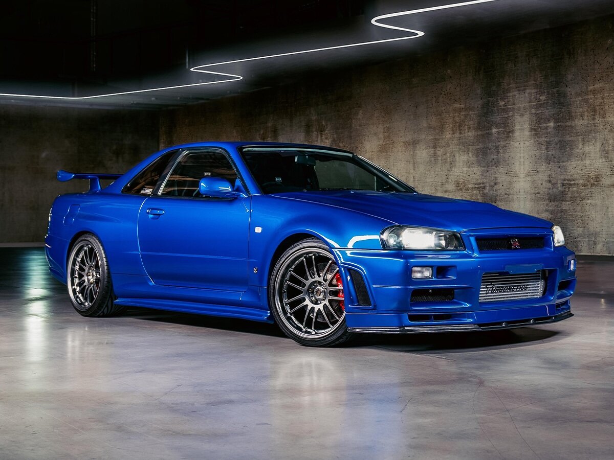 Nissan Skyline GTR r34 Форсаж