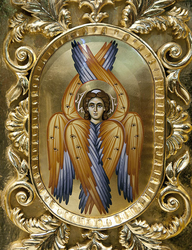 Шестикрылый Серафим. Икона.