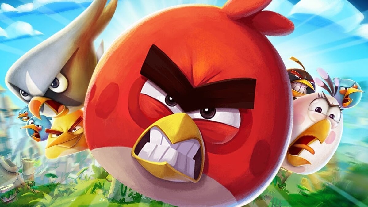 Картина angry birds