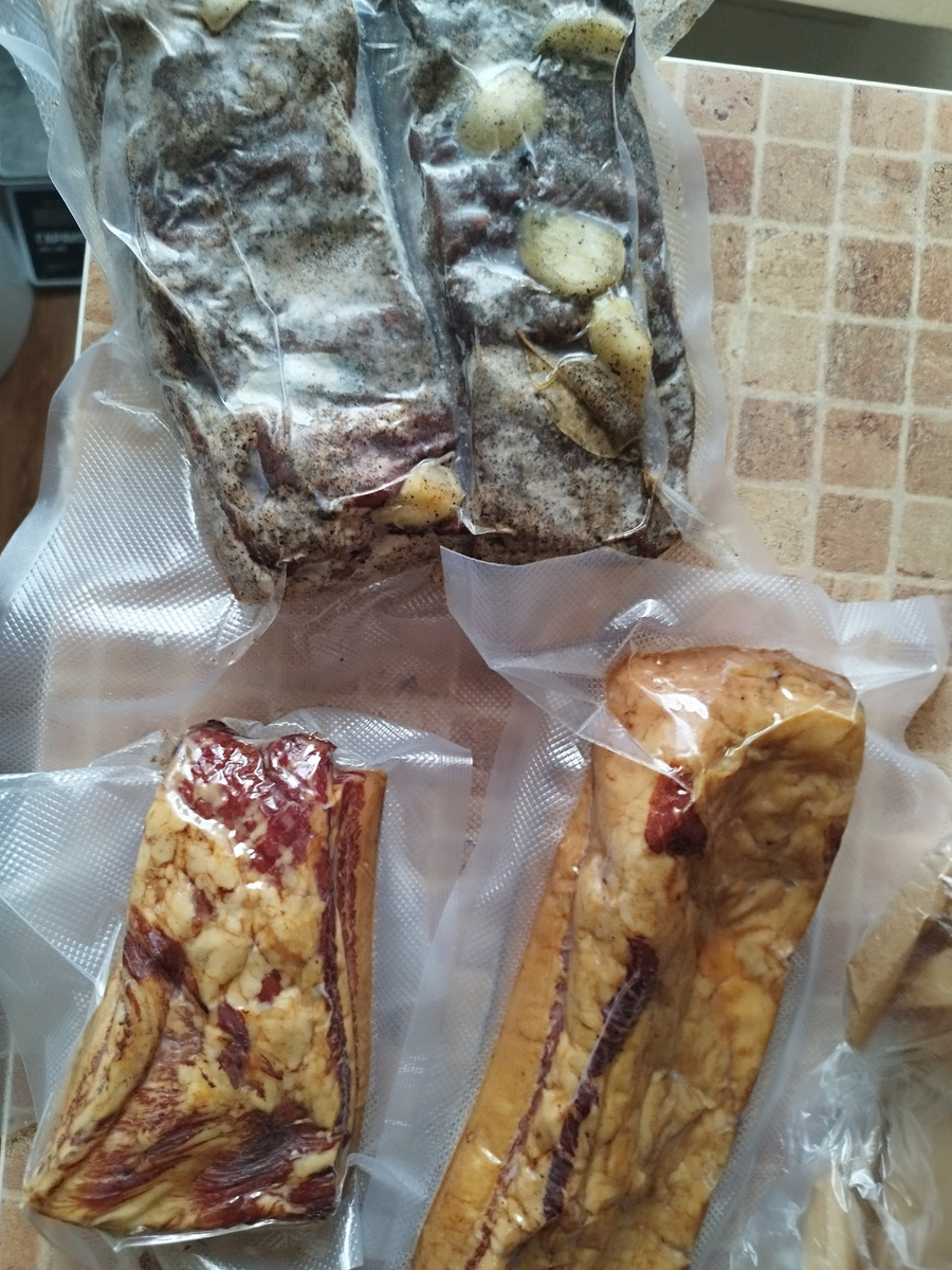 Солёное и копченое сало