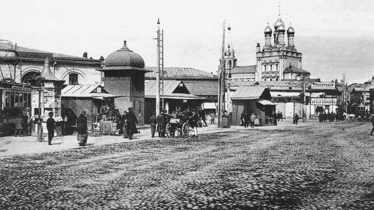 Таганская площадь, конец XIX века 