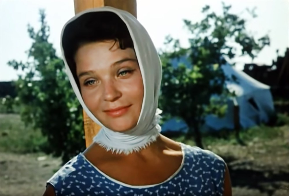 С. Светличная в фильме "Стряпуха", 1965 год