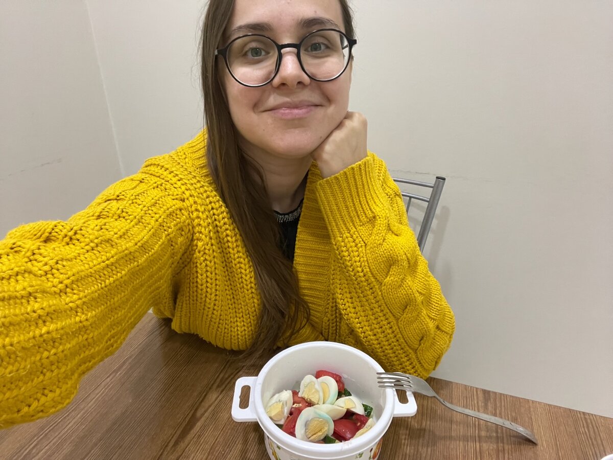 как раз сегодня были овощи и яйца (с Пасхи еще, ага 😄)