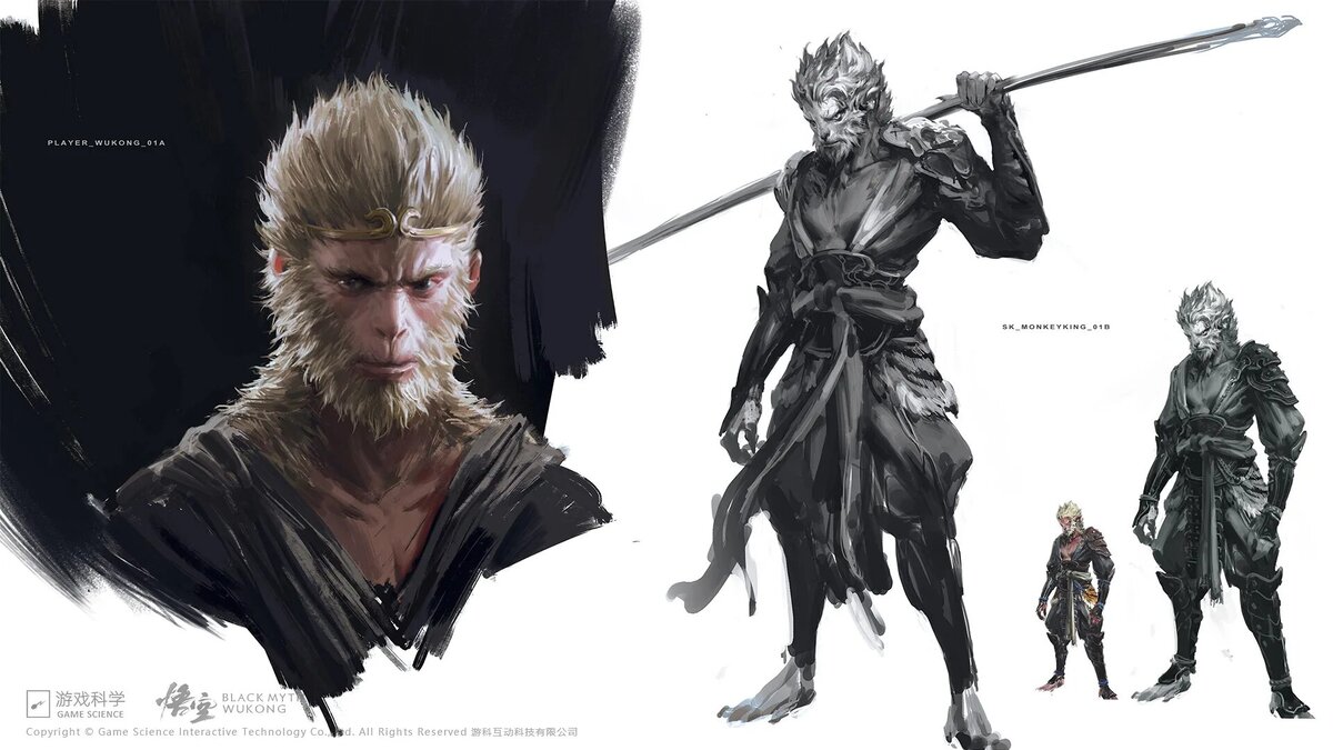 Сейчас выходит игра Wukong про Сунь У-Куна