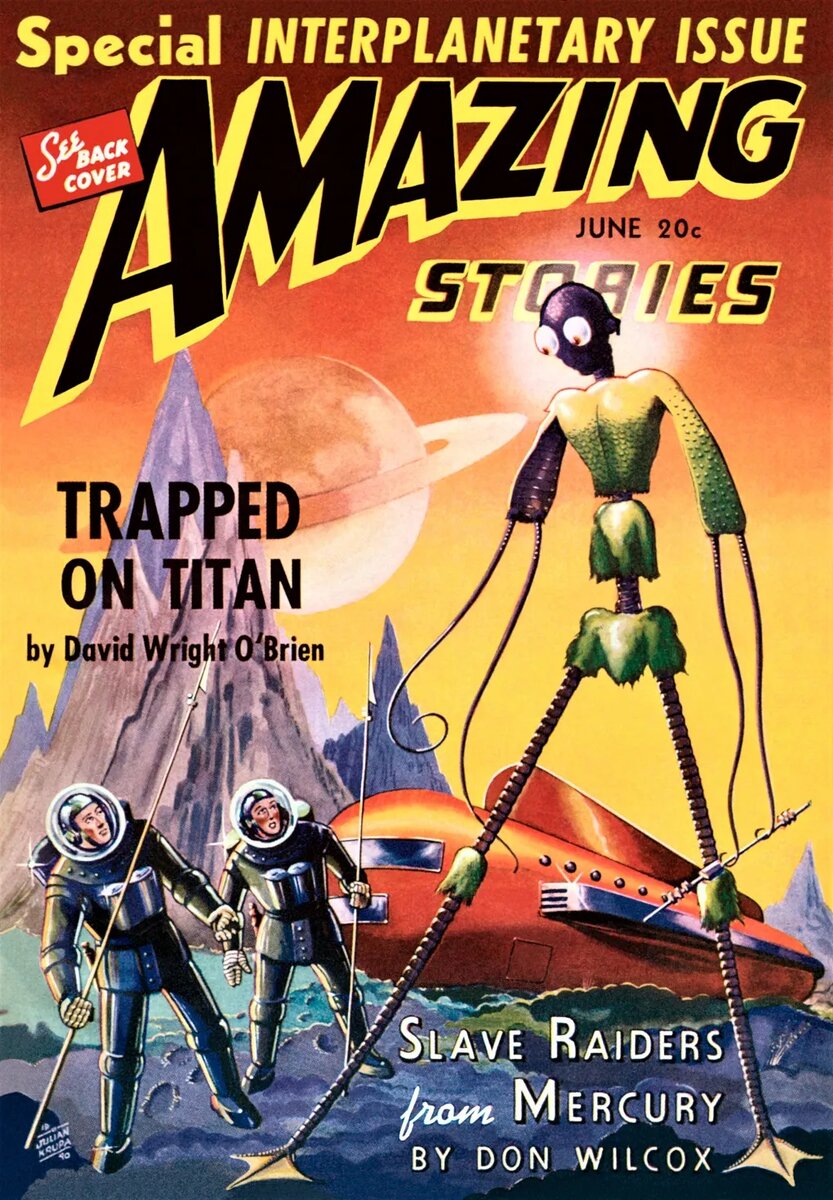 "AMAZING STORIES", JUNE, 1940