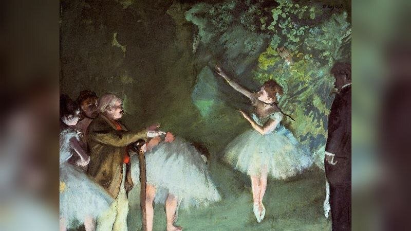 Эдгар Дега – Репетиция балета, 1875 г.