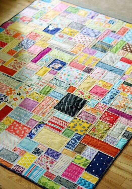 Scrappy quilt или лоскутные одеяла из остаточков | Лоскуток к лоскутку ...