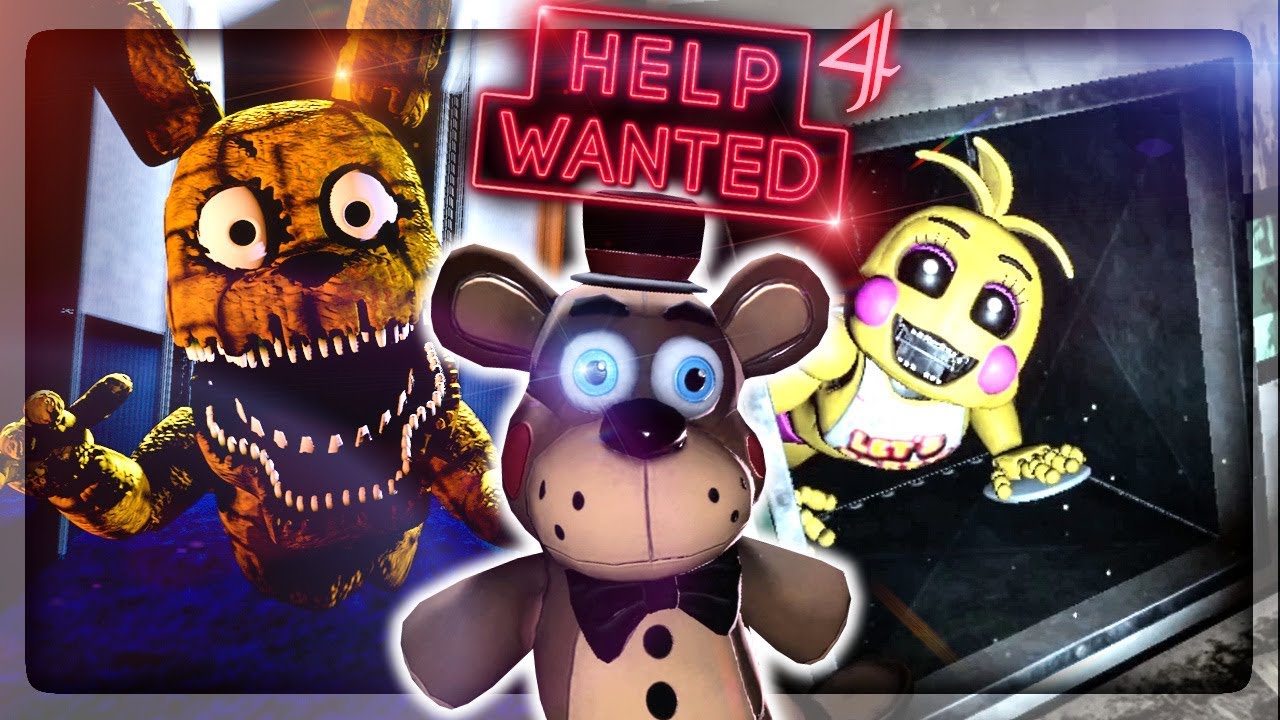 ПРЯЧУСЬ ПОД СТОЛОМ И УЧУ КЕКС ГОВОРИТЬ БУГАГА! ПУГАЮ ПЛЮШТРАПА! FNAF 8 VR  HELP WANTED #4