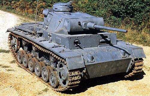 Pz.Kpfw.III. Взято из открытых источников.